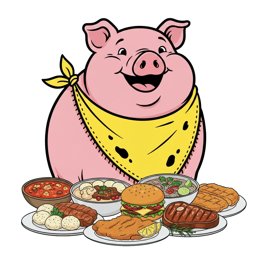 Máš hlad jak prase?