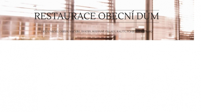 Obecní dům