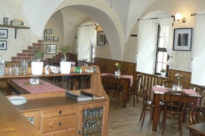 Restaurace pension Modrá růže