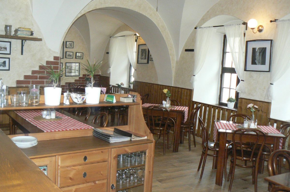 Restaurace pension Modrá růže