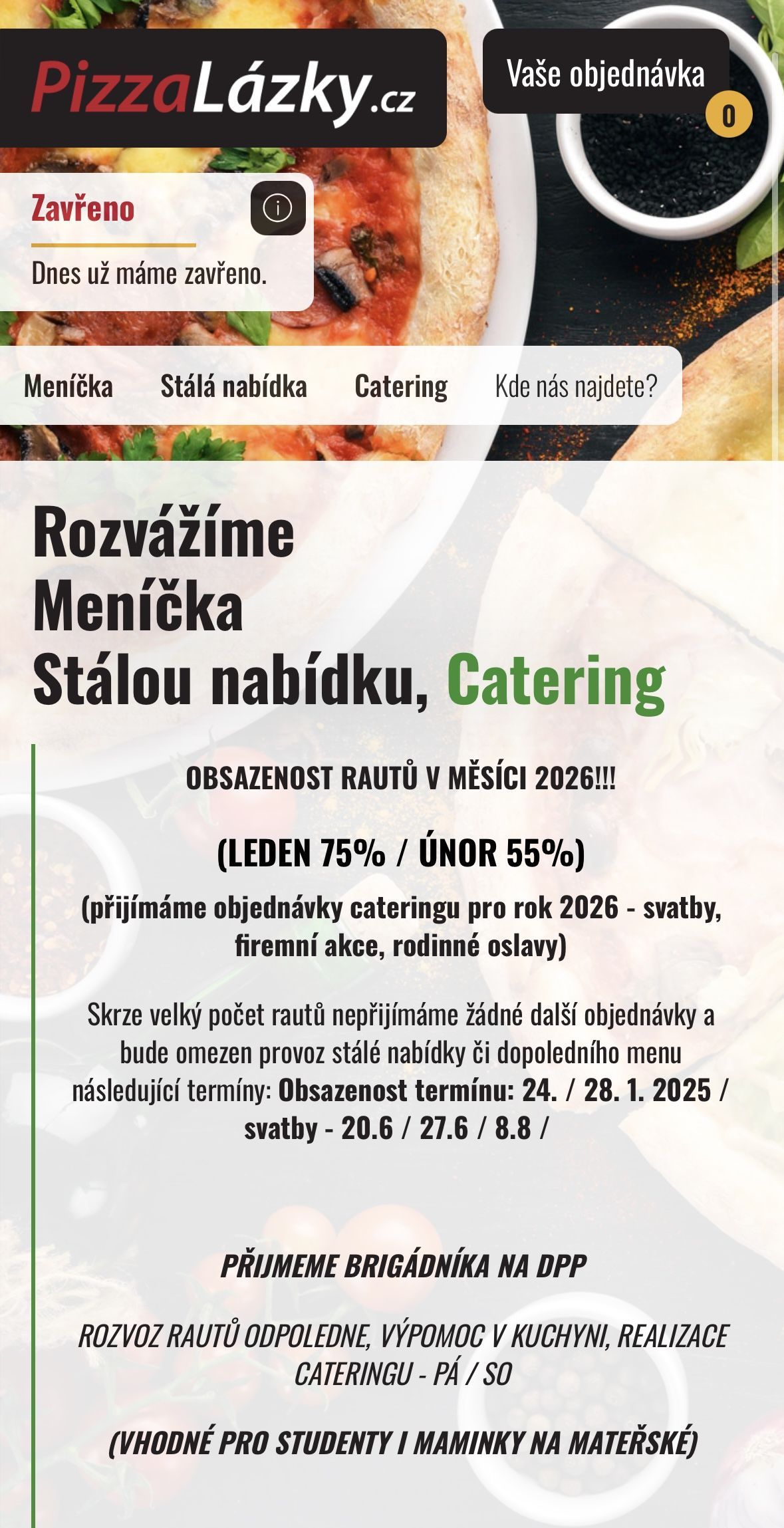 PIZZA LÁZKY