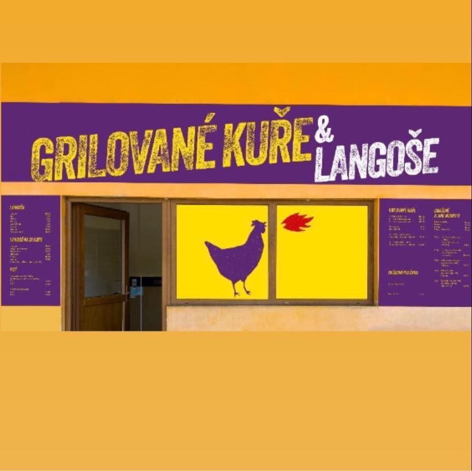 Grilované kuře & Langoše hustopeče